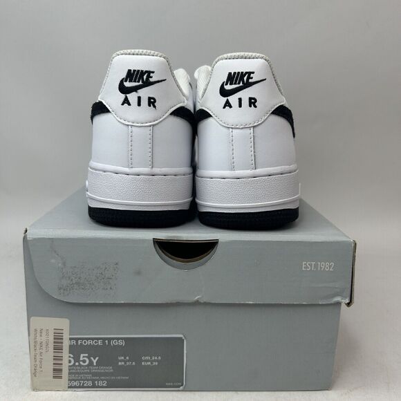 Nike Shoes Air Force 1 Low 07’ GS “White Black” 2024 - Picture 4 of 5